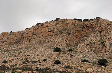 Climbing crag BAROUTAPOTHIKI in Sifnos