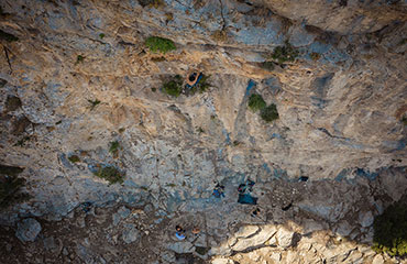 Climbing crag METALIA in Sifnos